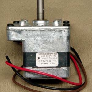 GEARMOTOR,AC,115V,60Hz, 3/8"Dia.1.25"L w/ keyslot
