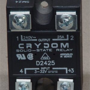 Relay, Motor Starting, Solid State, 3 - 32 VDC, 25A