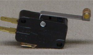 Switch, Pushbutton, Miniature Basic V3 Series w/ Roller Lever, SPDT